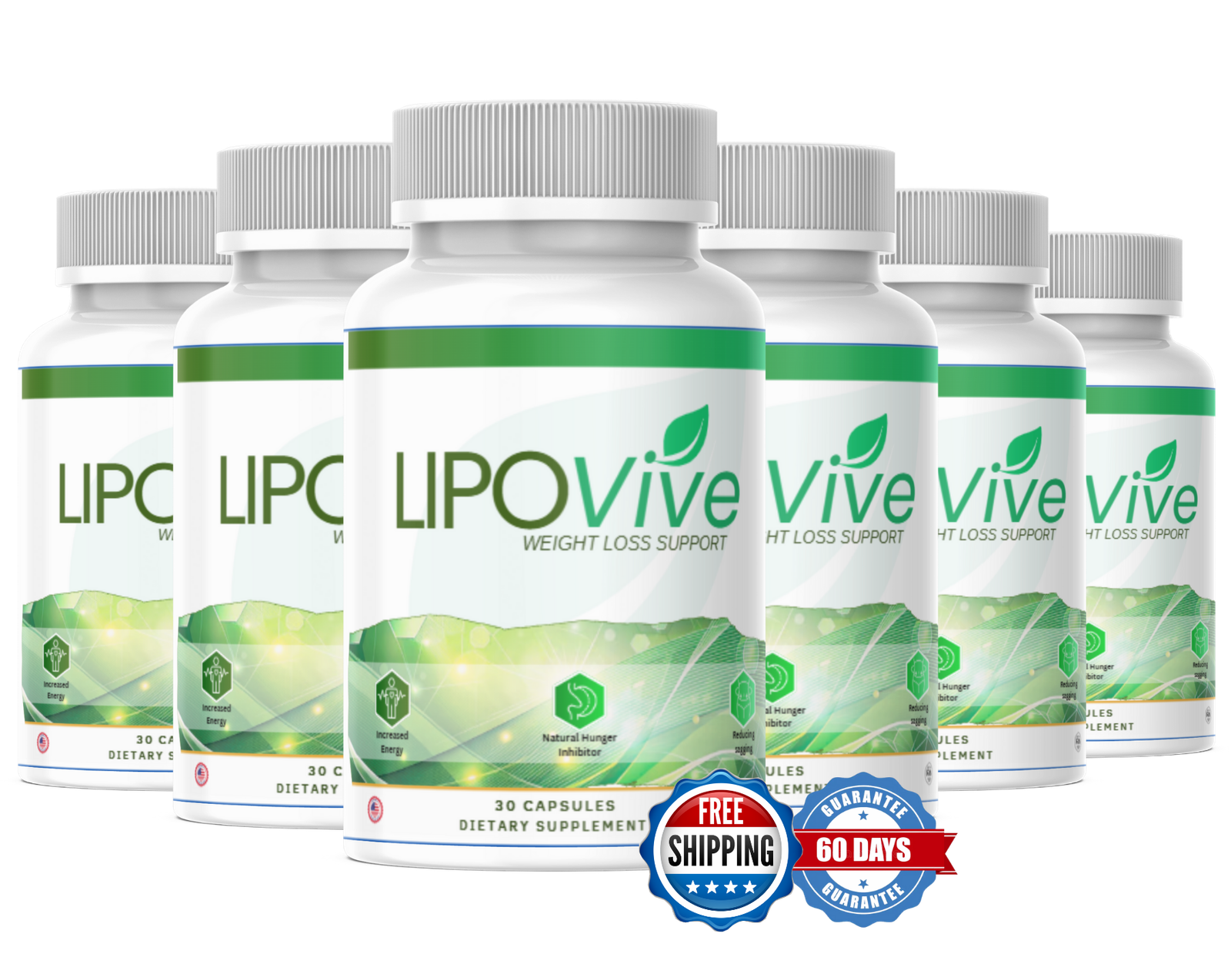 LipoVive 6 Bottle